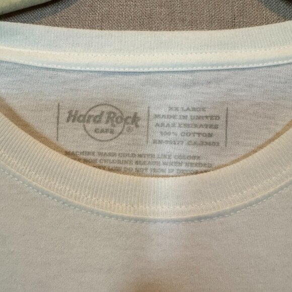 Hard Rock Cafe Honolulu Graphic Tee XXL NWT Classic Logo Babydoll Fit - Picture 4 of 8